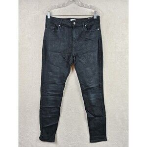 Paige Verdugo Ultra Skinny Stretch Denim Jeans Black Size 32